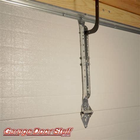 metal brackets to hang garage door opener|garage door center support bracket.